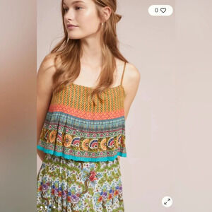 Zavora Beaded Maxi Dress
Tanvi Kedia Anthropologie sz Small beaded Silk Maxi